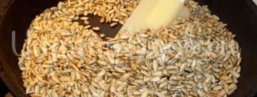 перловая каша с семечками и йогуртом. Шаг 7