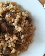 Перловая каша с шампиньонами