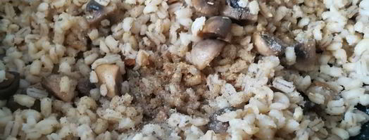 перловая каша с шампиньонами. Шаг 5