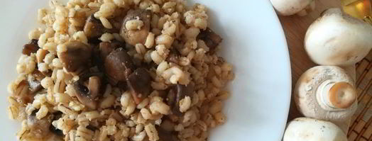 перловая каша с шампиньонами. Шаг 6