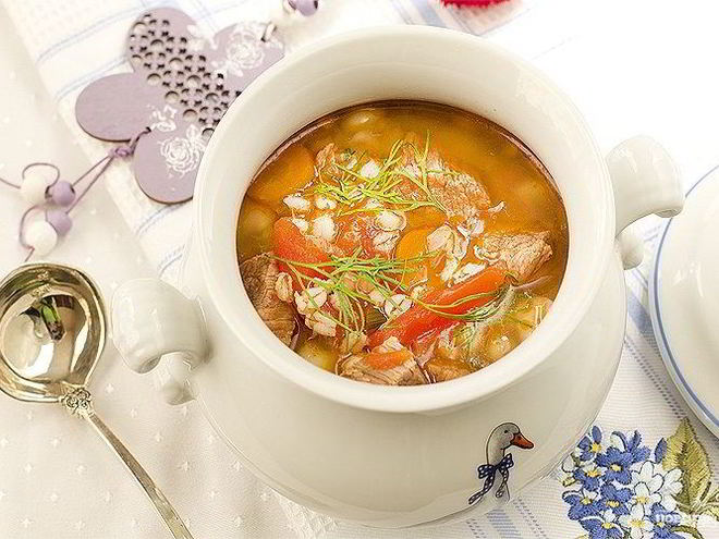 Рецепт перловки с говядиной