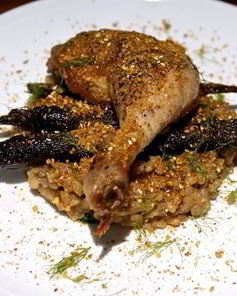 Перловка с курицей