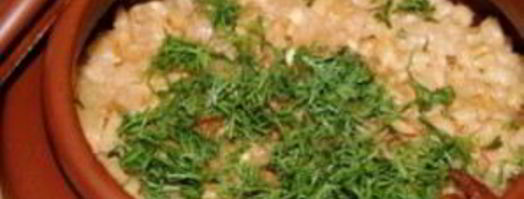 перловка с мясом в горшочке. Шаг 8