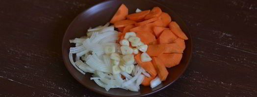 перловка с нутом и куриной грудкой. Шаг 3