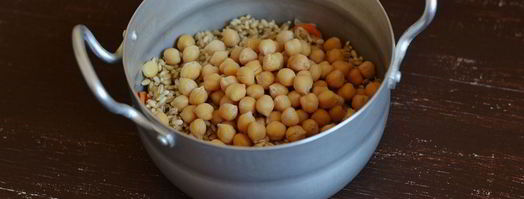 перловка с нутом и куриной грудкой. Шаг 8