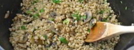перловка с шампиньонами. Шаг 7