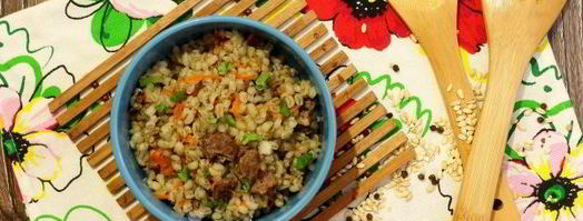 перловка с тушенкой в мультиварке. Шаг 11