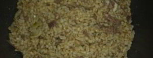 перловка с тушенкой. Шаг 5