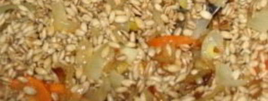 перловка со свининой в горшочках. Шаг 4