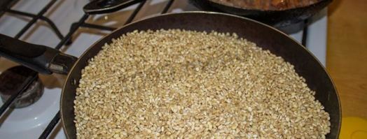 перловка в духовке в горшочке с мясом говядины. Шаг 13