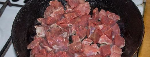 перловка в духовке в горшочке с мясом говядины. Шаг 6