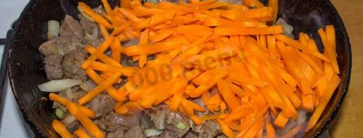 перловка в духовке в горшочке с мясом говядины. Шаг 8