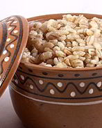 Перловка в горшочке