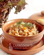 Постная перловая каша