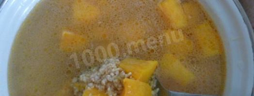 постная каша с тыквой. Шаг 6