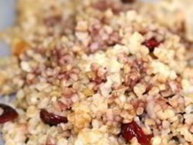 Рецепт пшеничной каши с сушеной клюквой