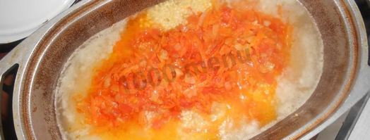 каша пшенная по-новому на гарнир. Шаг 6