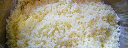 каша пшенная с креветками. Шаг 3