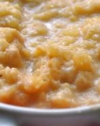 Молочная пшенная каша с медом