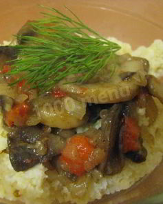 Постная пшенная каша