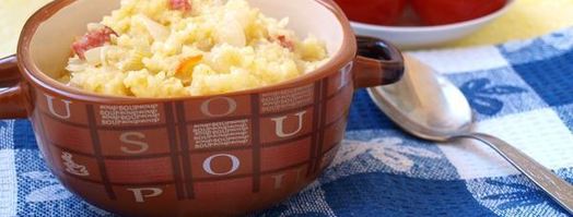 пшеная каша с квашеной капустой. Шаг 6