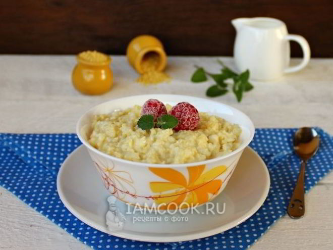 Рецепт пшенной каши детям