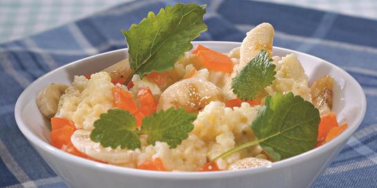 Пшенная каша на кокосовом молоке