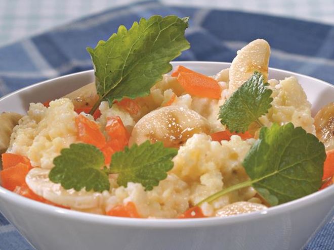 Рецепт пшенной каши на кокосовом молоке