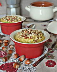 Пшенная каша с бананом к завтраку