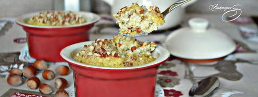 пшенная каша с бананом к завтраку. Шаг 6