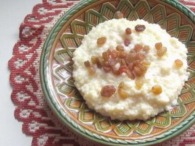Рецепт пшенной каши с изюмом