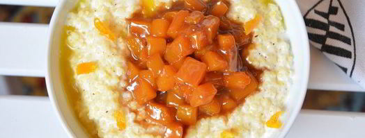 пшенная каша с карамелизированной тыквой. Шаг 5