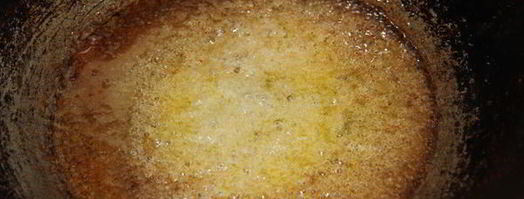 пшенная каша с карамельными яблоками. Шаг 3