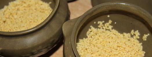 пшенная каша с карамельными яблоками. Шаг 5