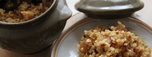 пшенная каша с карамельными яблоками. Шаг 8