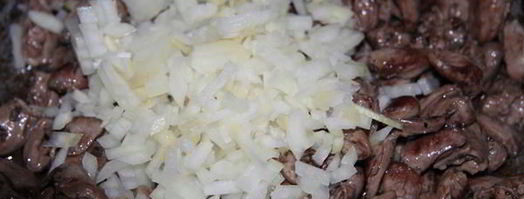 пшенная каша с куриными сердечками. Шаг 6