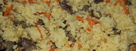 пшенная каша с куриными сердечками. Шаг 11