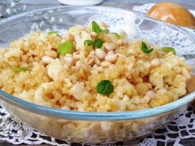 Рецепт пшенной каши с медом и кедровыми орешками