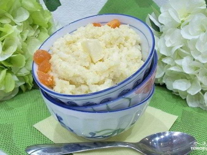 Рецепт пшенной каши с молоком