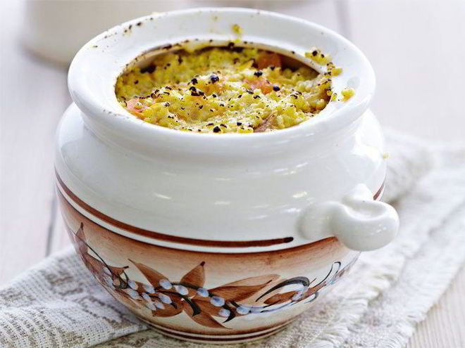 Рецепт пшенной каши с тыквой и курагой