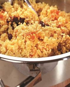 Пшенная каша с тыквой и сухофруктами