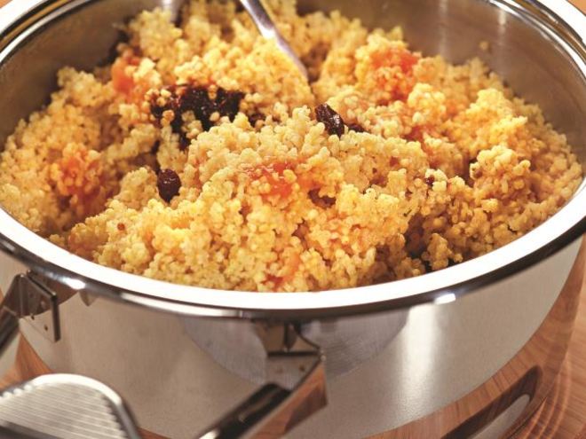 Рецепт пшенной каши с тыквой и сухофруктами