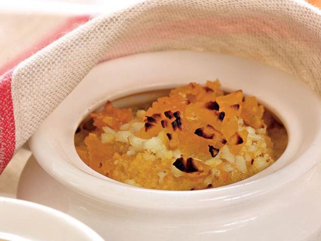 Рецепт пшенной каши с тыквой и яйцами