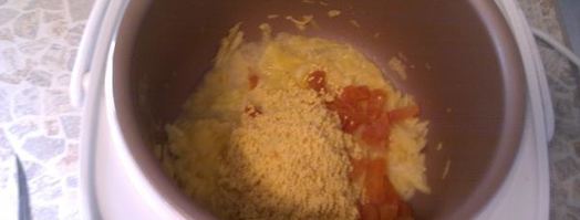 пшенная каша с тыквой в мультиварке. Шаг 5