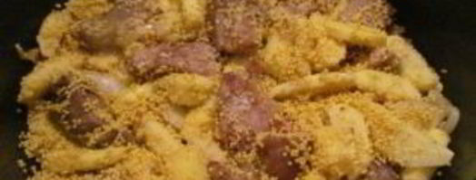 пшенная каша со свининой. Шаг 3