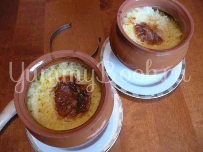 Рецепт пшенной каши в горшочках