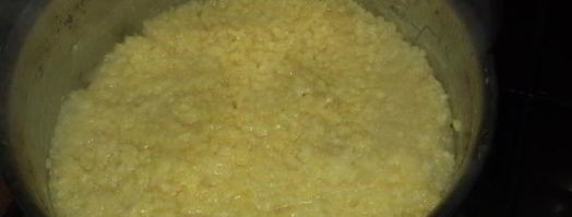 томленая пшенная каша со свининой. Шаг 5