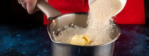 клубничная рисовая каша на завтрак. Шаг 6