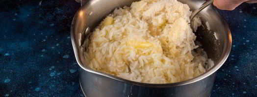 клубничная рисовая каша на завтрак. Шаг 7