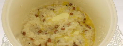 молочная рисовая каша с изюмом и кокосовой стружкой в мультиварке. Шаг 5